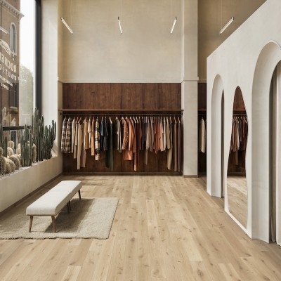 Parquet contrecollé chêne huilé 14 x 190 mm, Lamett ORVIETO Prosecco